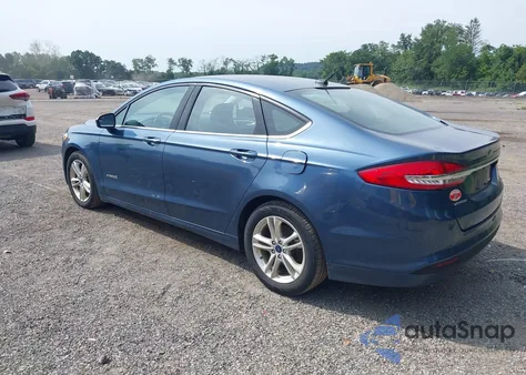 2018 Ford Fusion Hybrid Se from USA, damaged, VIN 3FA6P0LU5JR203087